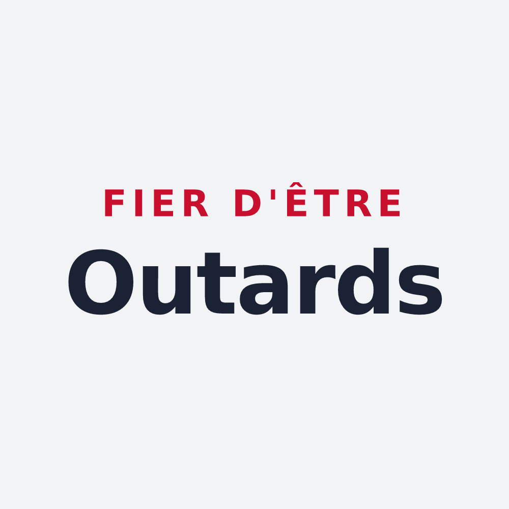 Poster « Fier d'être Outards » — design pour Aoste