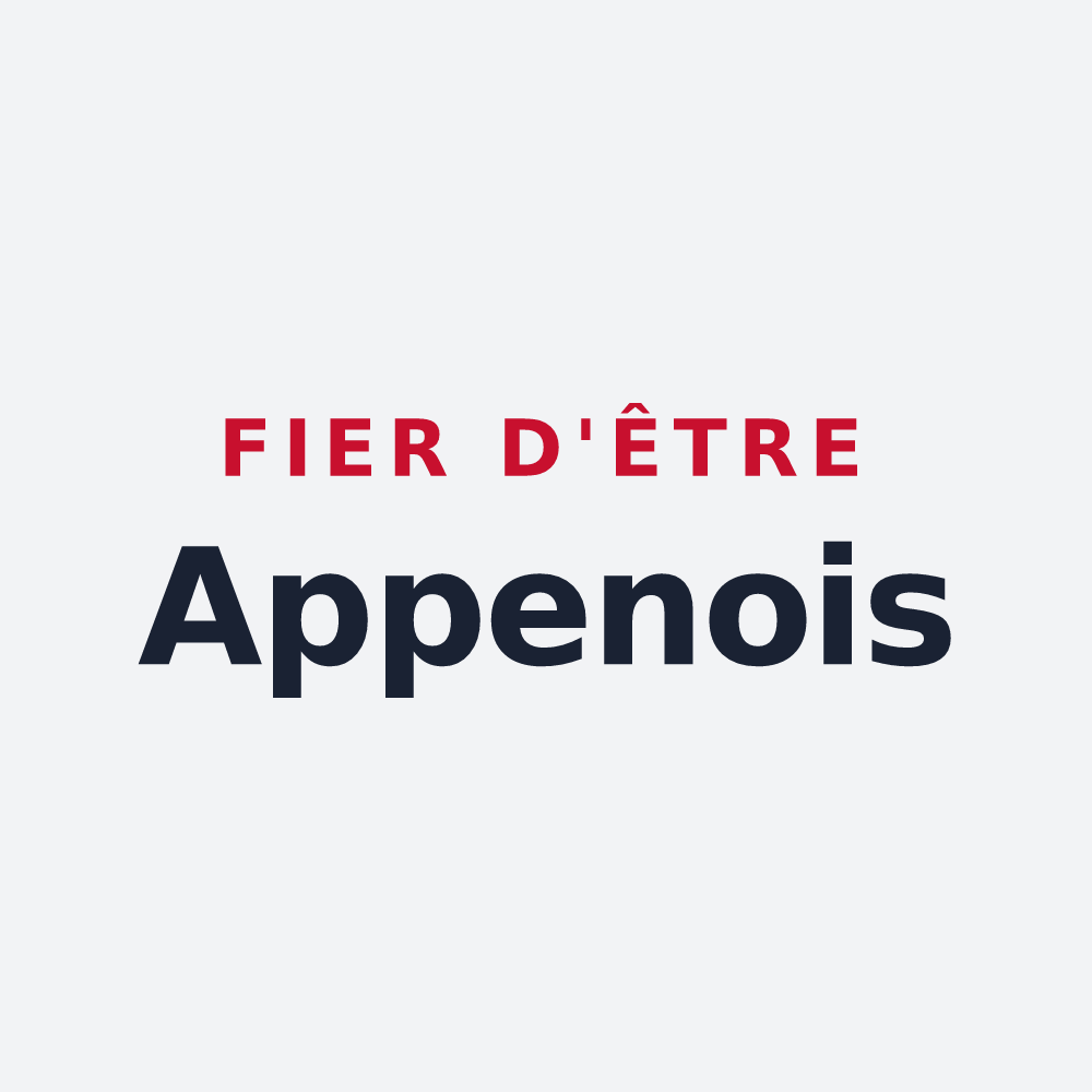 Poster « Fier d'être Appenois » — design pour Appenai-sous-Bellême