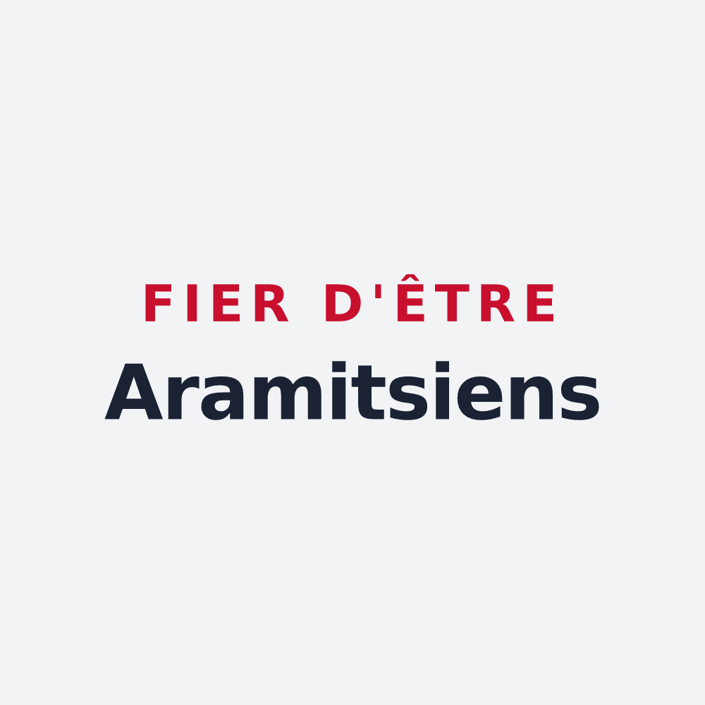 Poster « Fier d'être Aramitsiens » — design pour Aramits