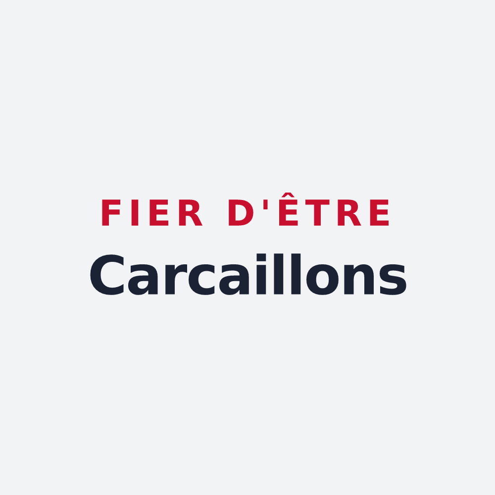 Poster « Fier d'être Carcaillons » — design pour Arandas