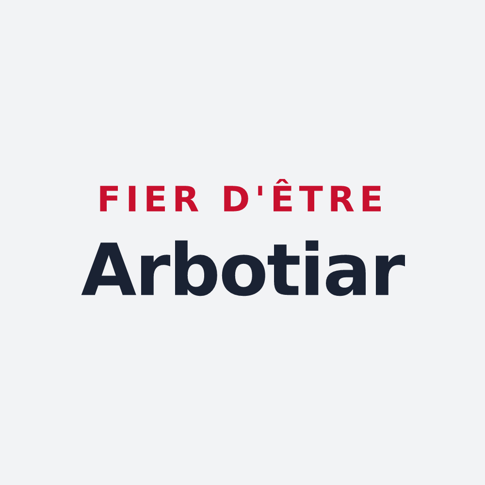 Poster « Fier d'être Arbotiar » — design pour Arbouet-Sussaute