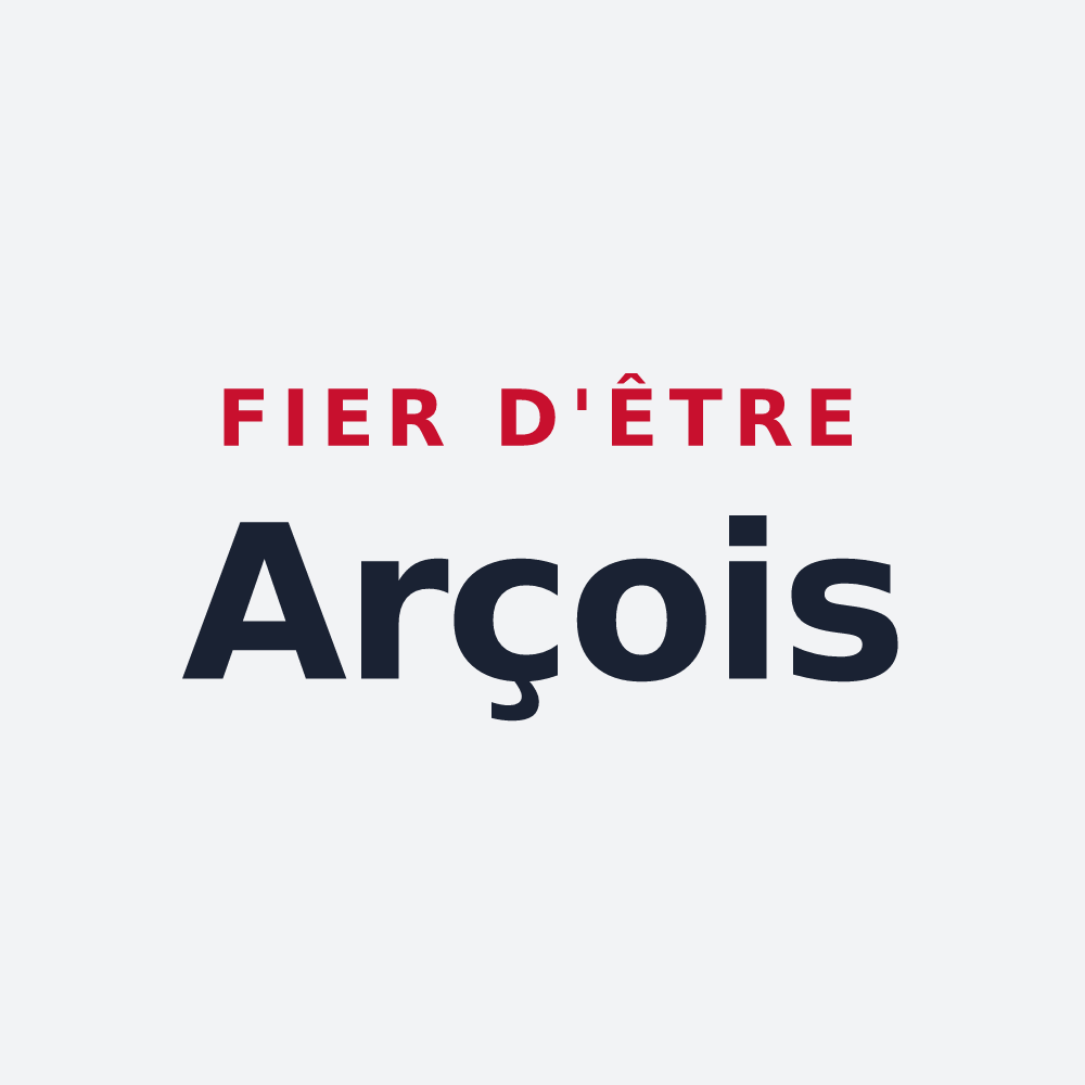 Poster « Fier d'être Arçois » — design pour Arçay