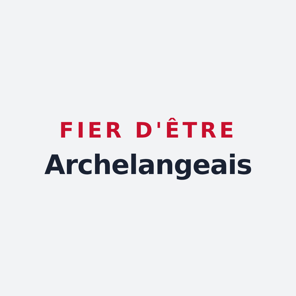 Poster « Fier d'être Archelangeais » — design pour Archelange