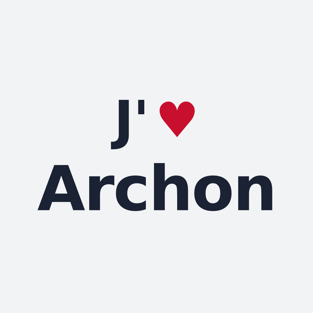Poster personnalisé Archon — design J'aime Archon