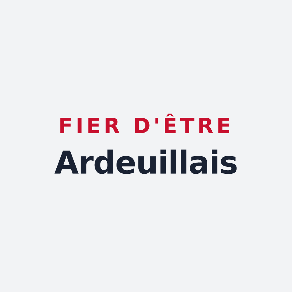 Poster « Fier d'être Ardeuillais » — design pour Ardeuil-et-Montfauxelles