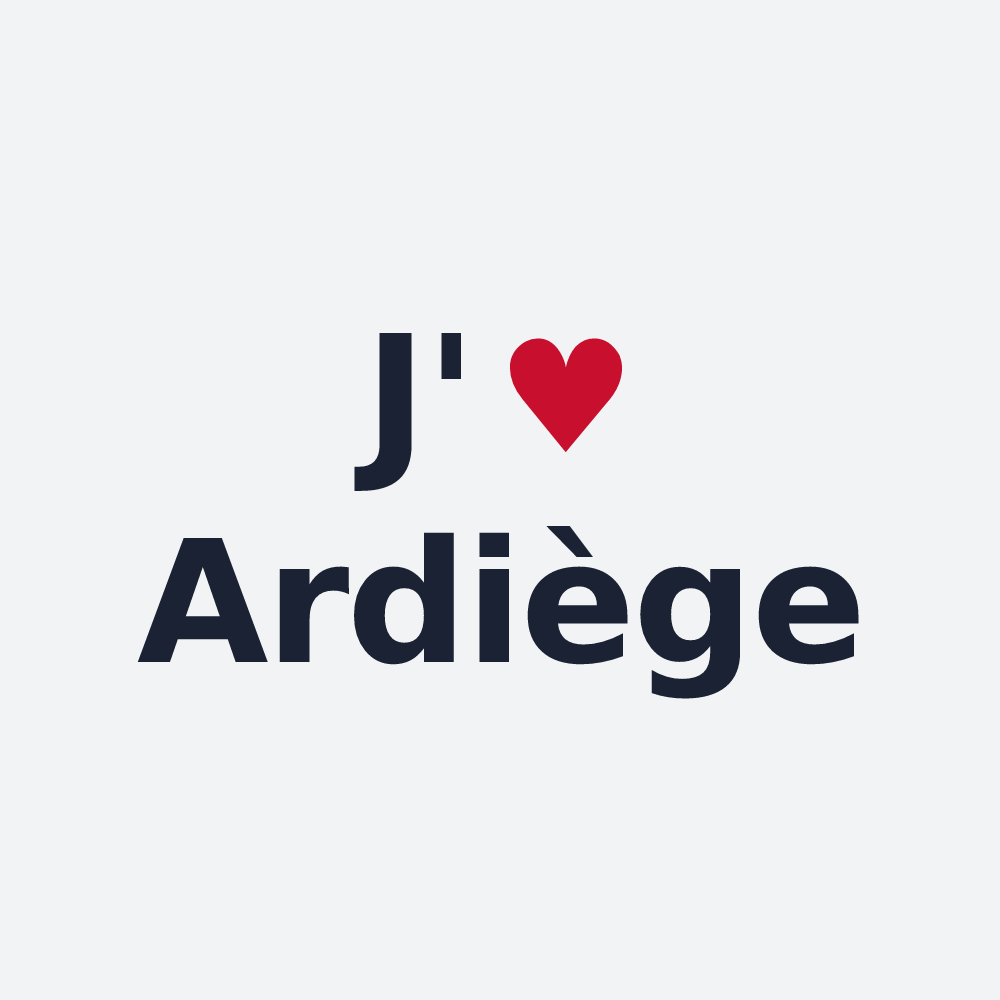 Poster personnalisé Ardiège — design J'aime Ardiège