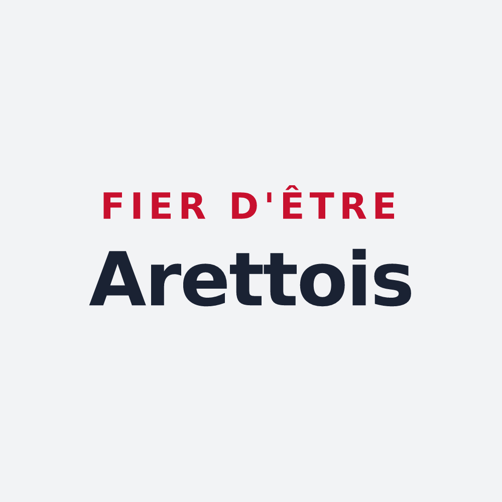 Poster « Fier d'être Arettois » — design pour Arette