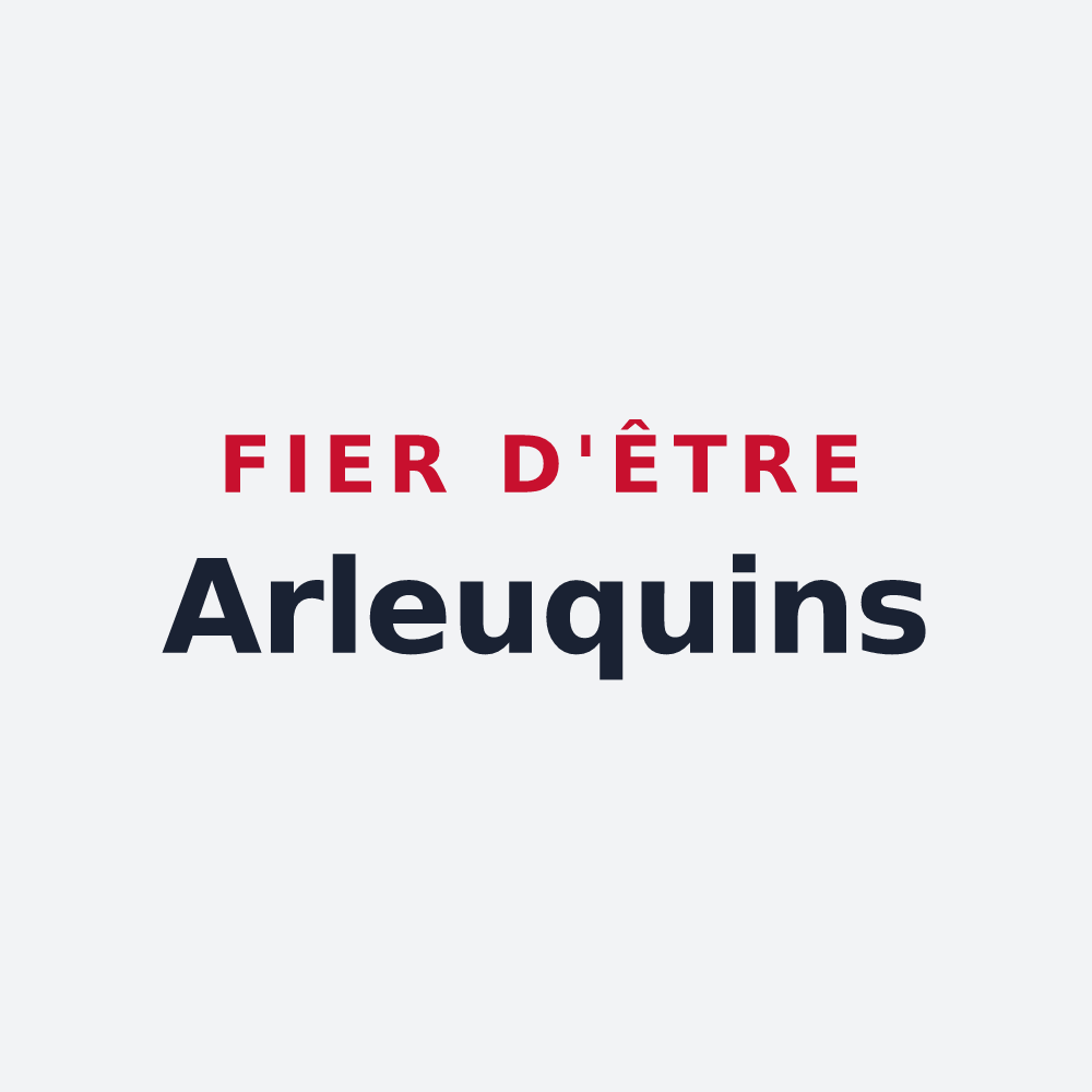 Poster « Fier d'être Arleuquins » — design pour Arleuf