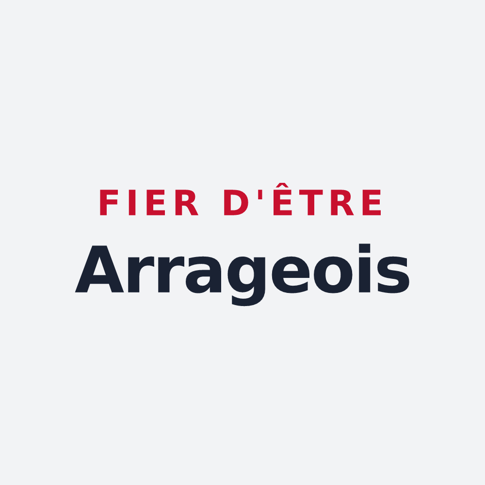Poster « Fier d'être Arrageois » — design pour Arras