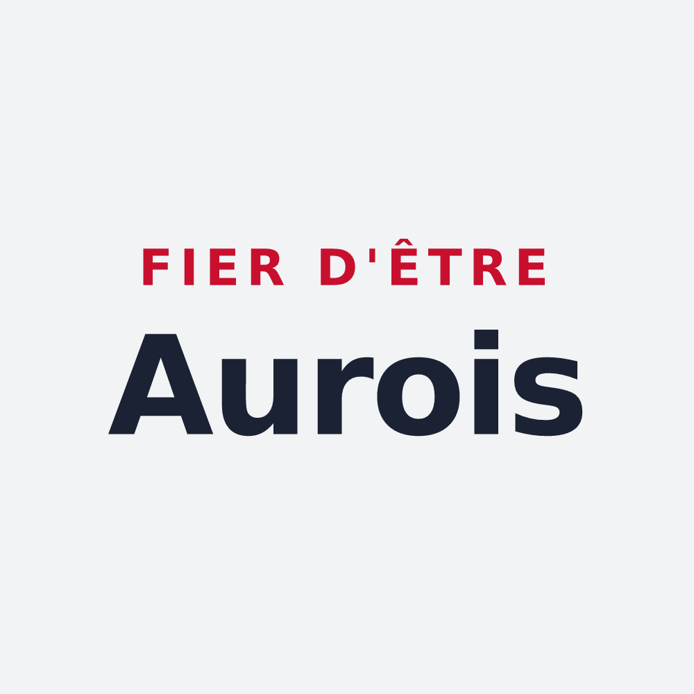 Poster « Fier d'être Aurois » — design pour Arreau