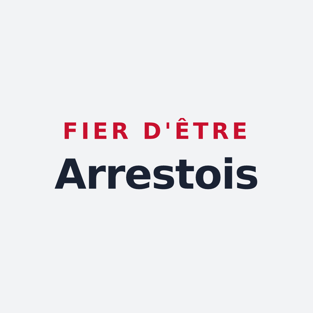 Poster « Fier d'être Arrestois » — design pour Arrest