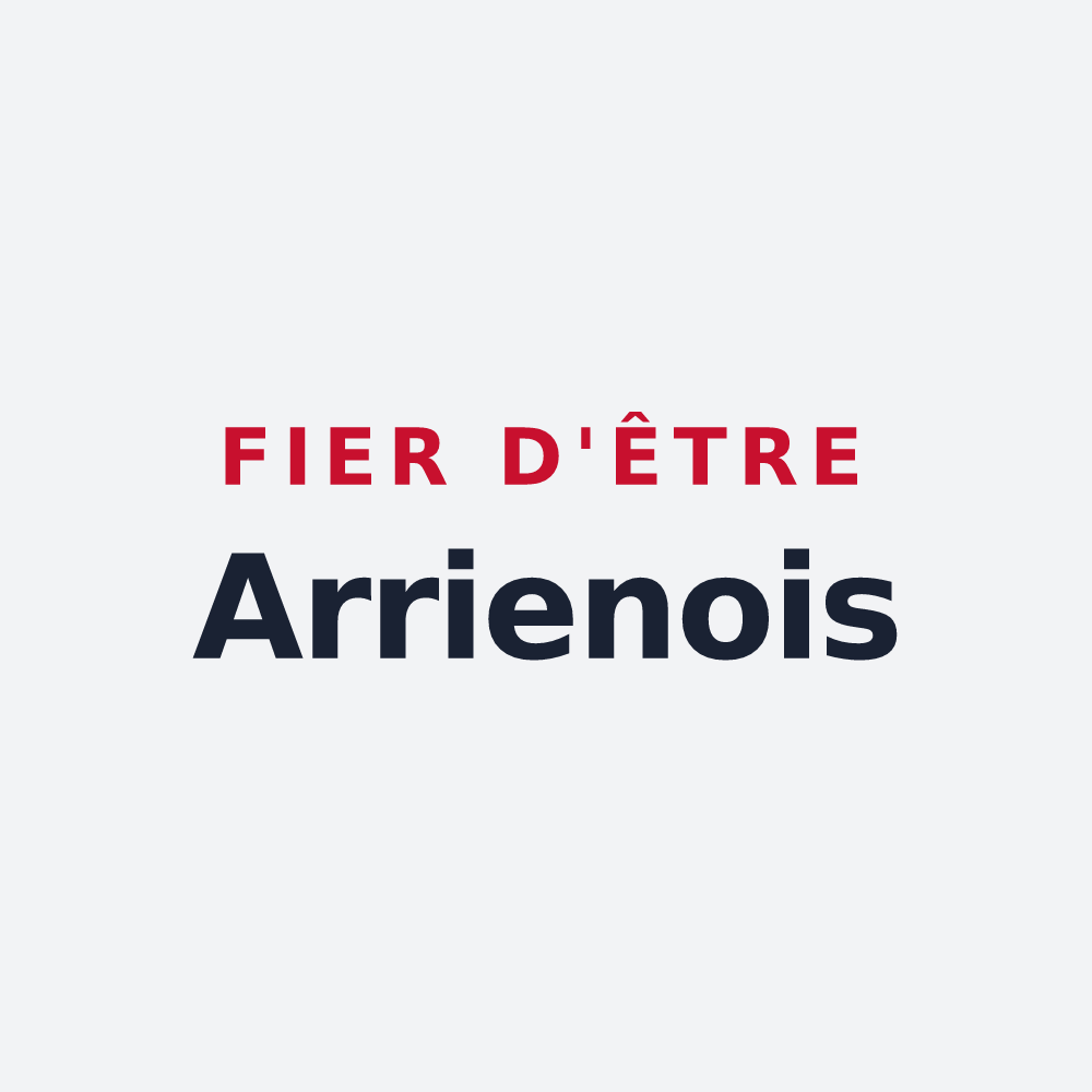Poster « Fier d'être Arrienois » — design pour Arrien-en-Bethmale