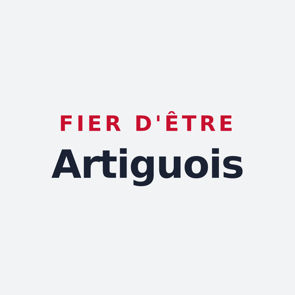 Poster « Fier d'être Artiguois » — design pour Artigue