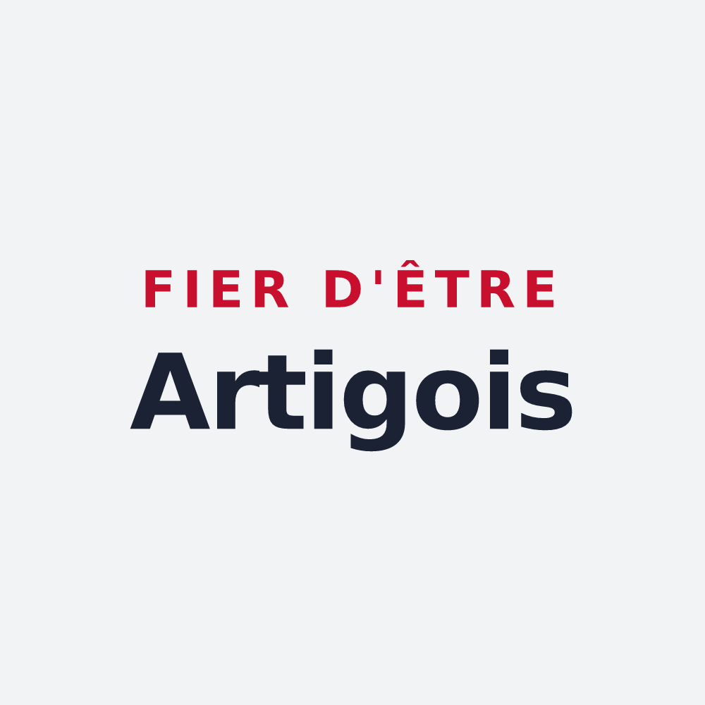 Poster « Fier d'être Artigois » — design pour Artigues