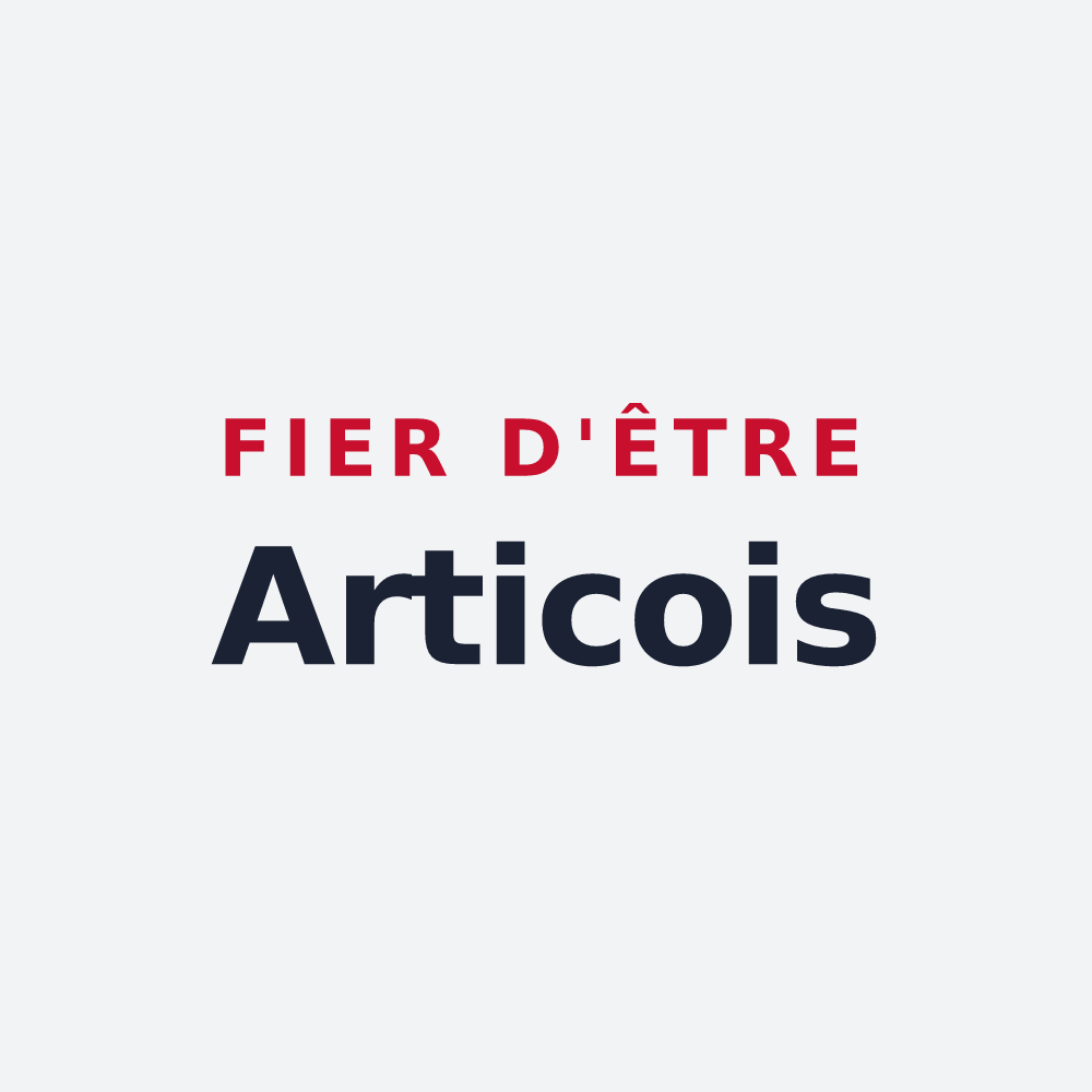 Poster « Fier d'être Articois » — design pour Artix