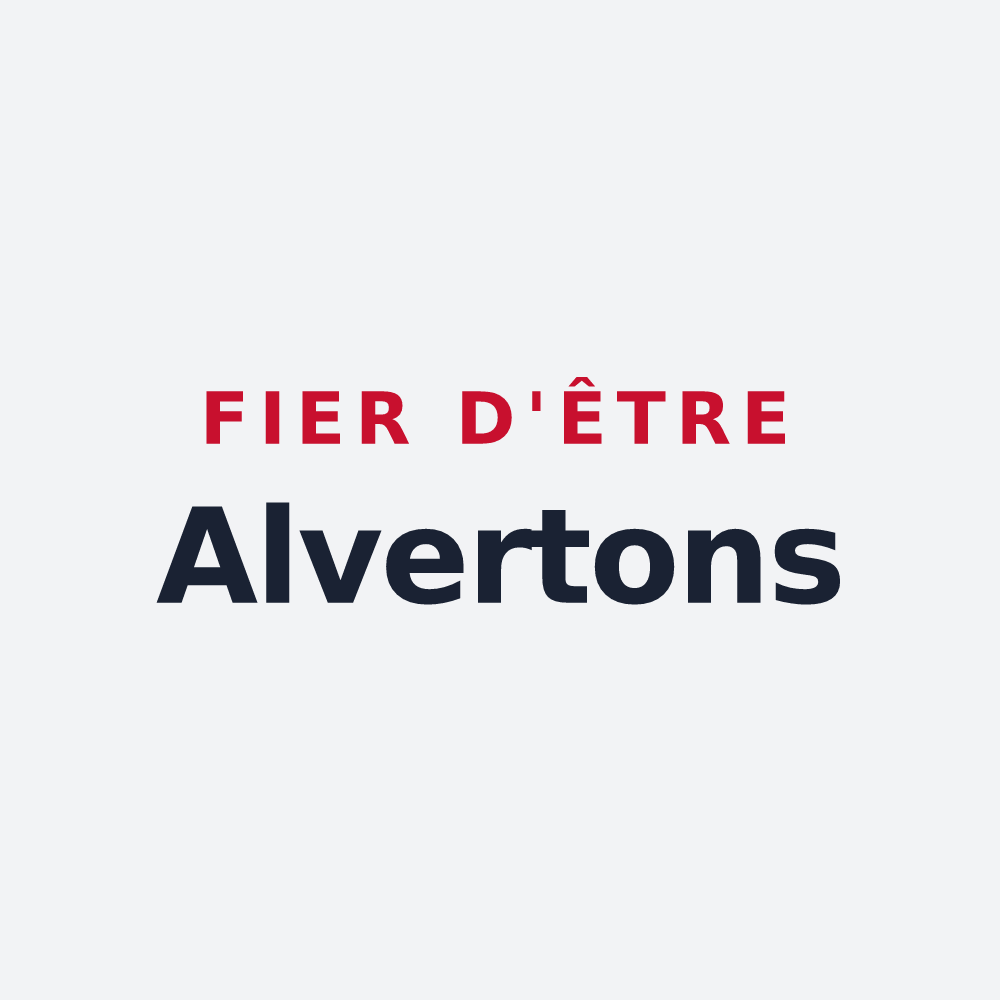 Poster « Fier d'être Alvertons » — design pour Arvert