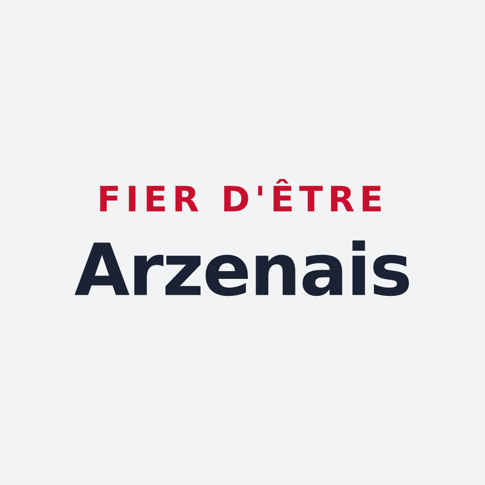Poster « Fier d'être Arzenais » — design pour Arzens