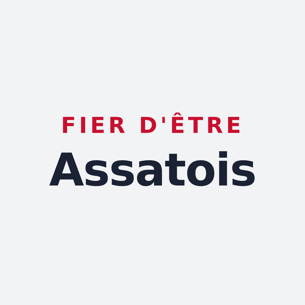 Poster « Fier d'être Assatois » — design pour Assat