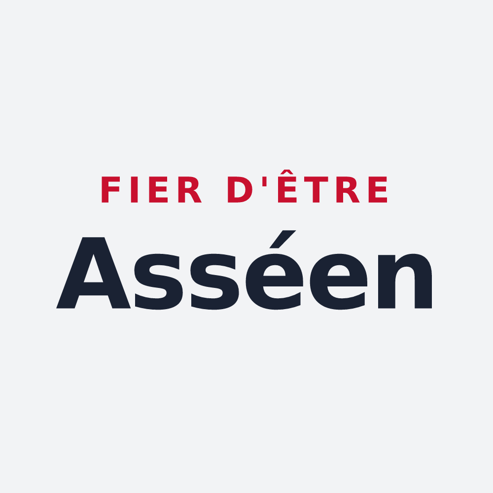 Poster « Fier d'être Asséen » — design pour Assé-le-Riboul