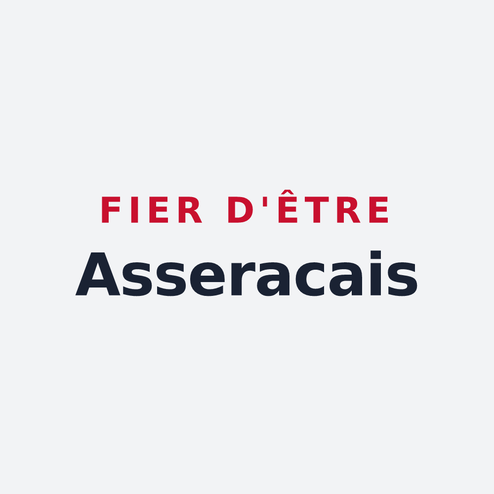 Poster « Fier d'être Asseracais » — design pour Assérac