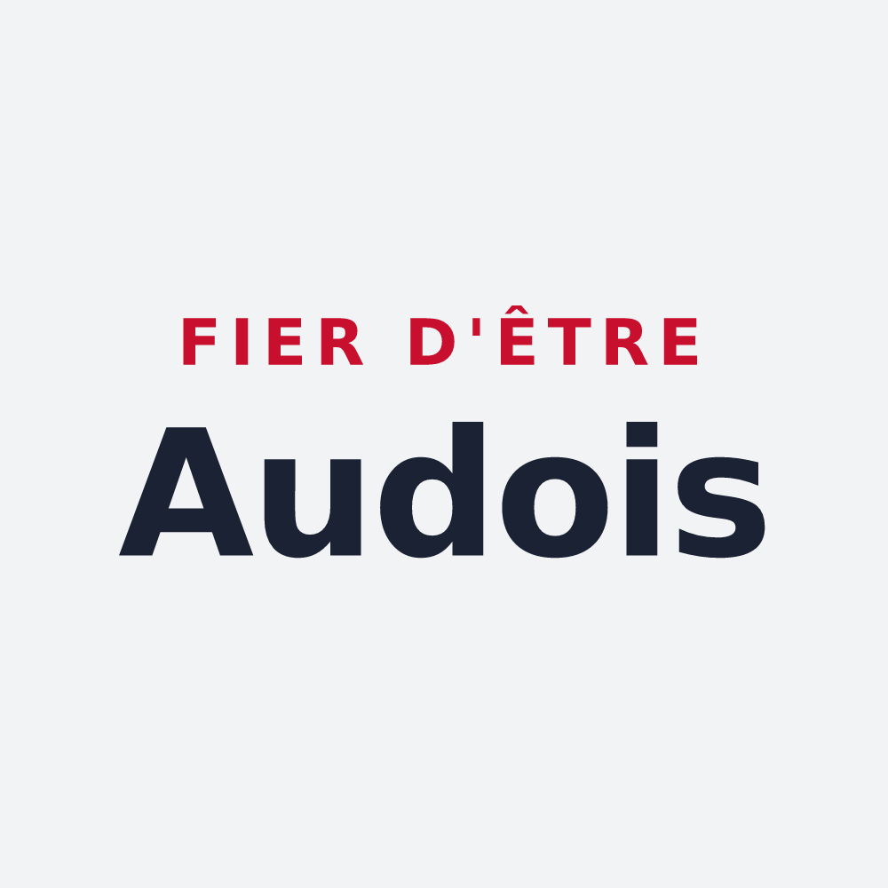 Poster « Fier d'être Audois » — design pour Audes