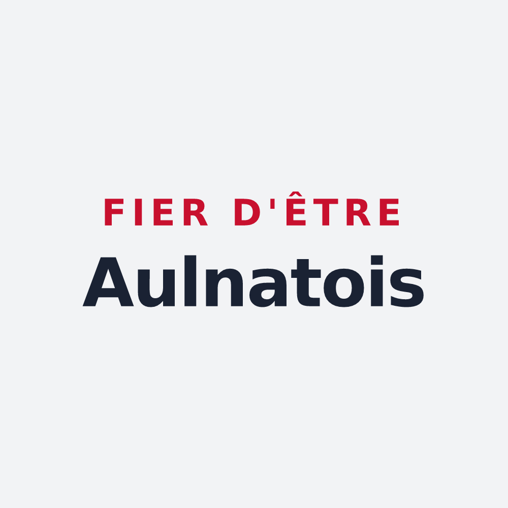 Poster « Fier d'être Aulnatois » — design pour Aulnat