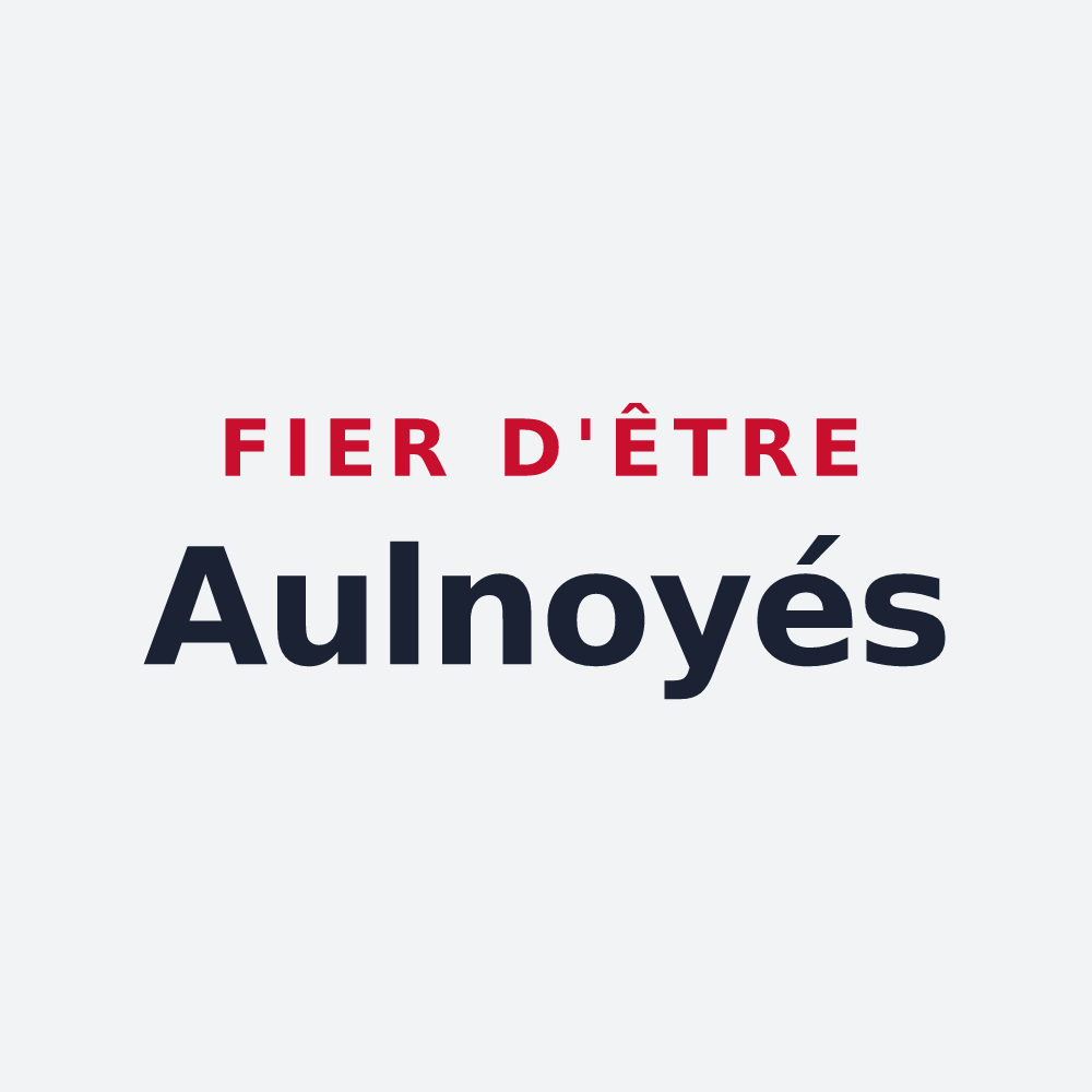 Poster « Fier d'être Aulnoyés » — design pour Aulnois-sur-Seille