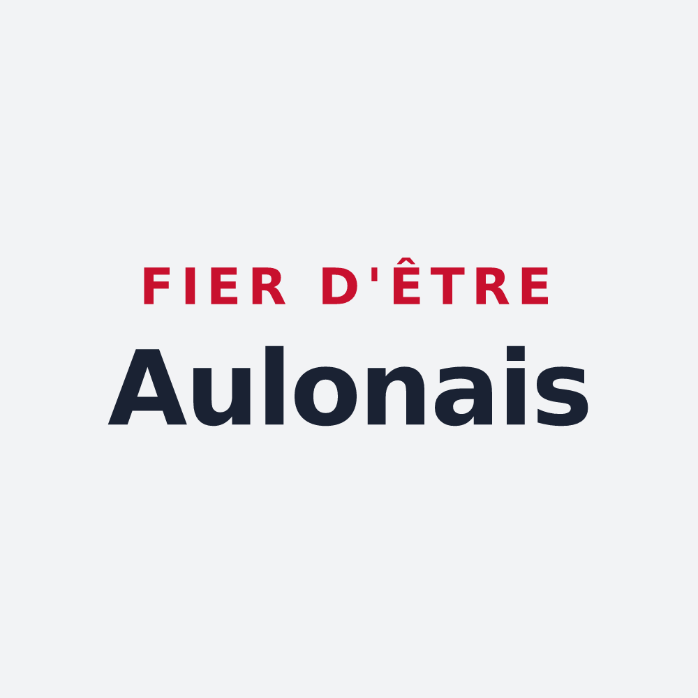 Poster « Fier d'être Aulonais » — design pour Aulon