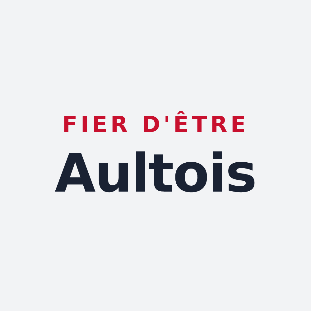 Poster « Fier d'être Aultois » — design pour Ault