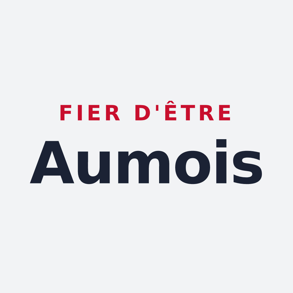 Poster « Fier d'être Aumois » — design pour Aumes