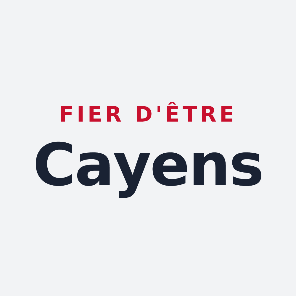 Poster « Fier d'être Cayens » — design pour Autechaux