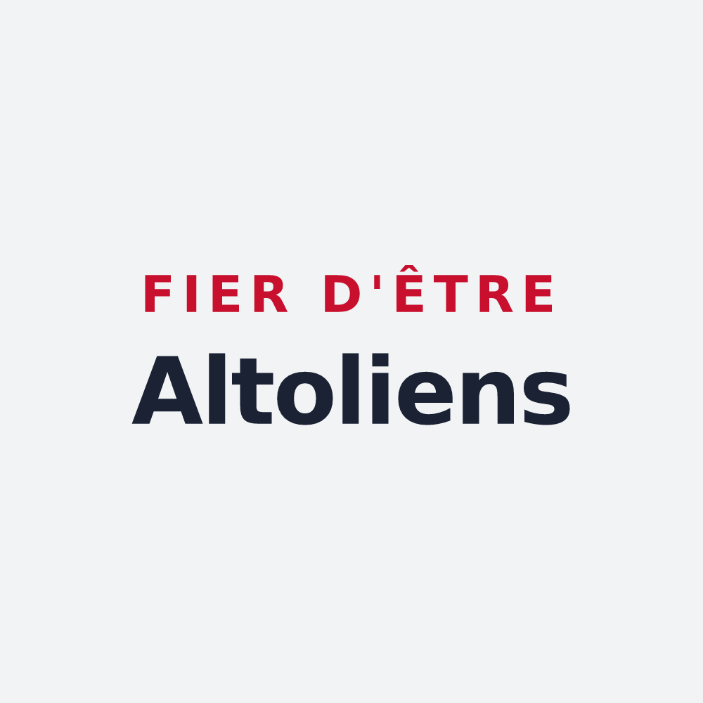 Poster « Fier d'être Altoliens » — design pour Autheuil-Authouillet