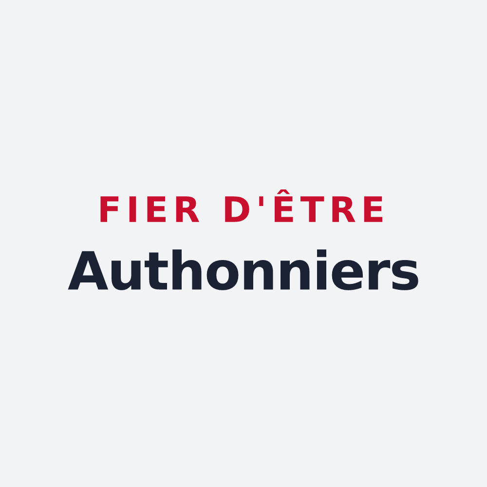 Poster « Fier d'être Authonniers » — design pour Authon-du-Perche