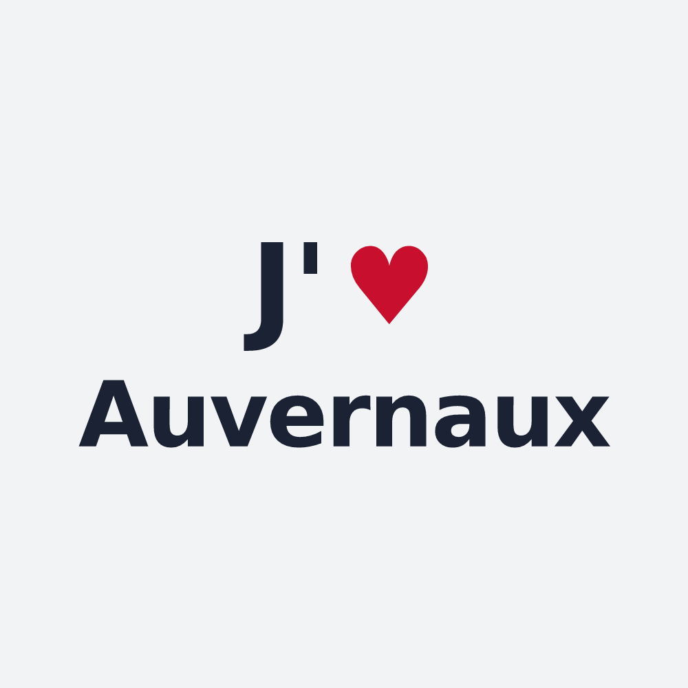 Poster personnalisé Auvernaux — design J'aime Auvernaux