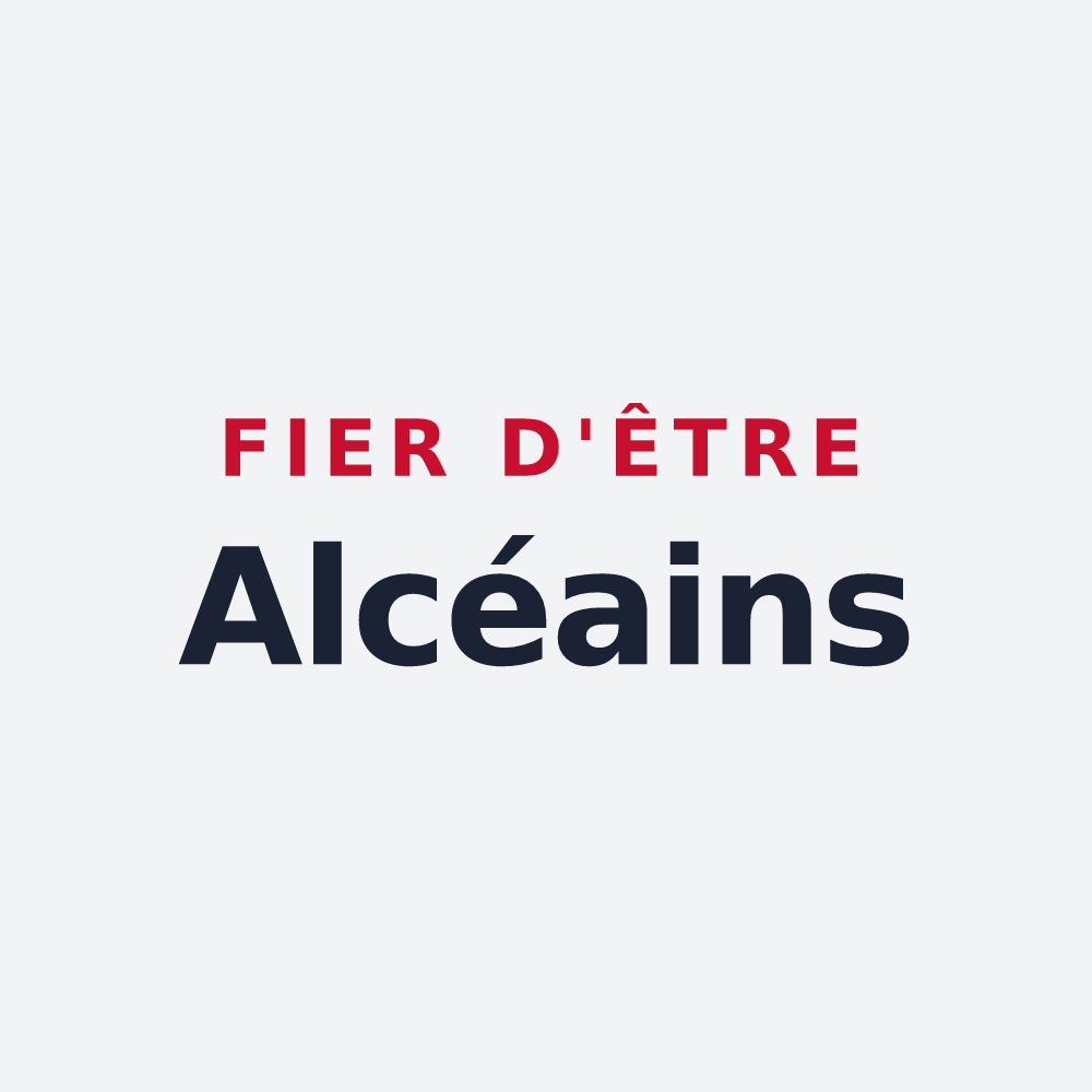 Poster « Fier d'être Alcéains » — design pour Auxey-Duresses