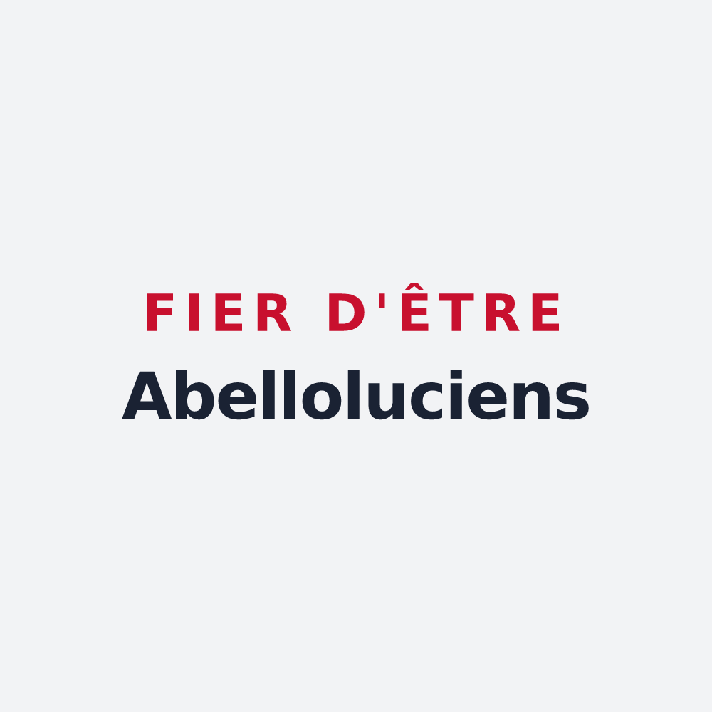 Poster « Fier d'être Abelloluciens » — design pour Aveluy