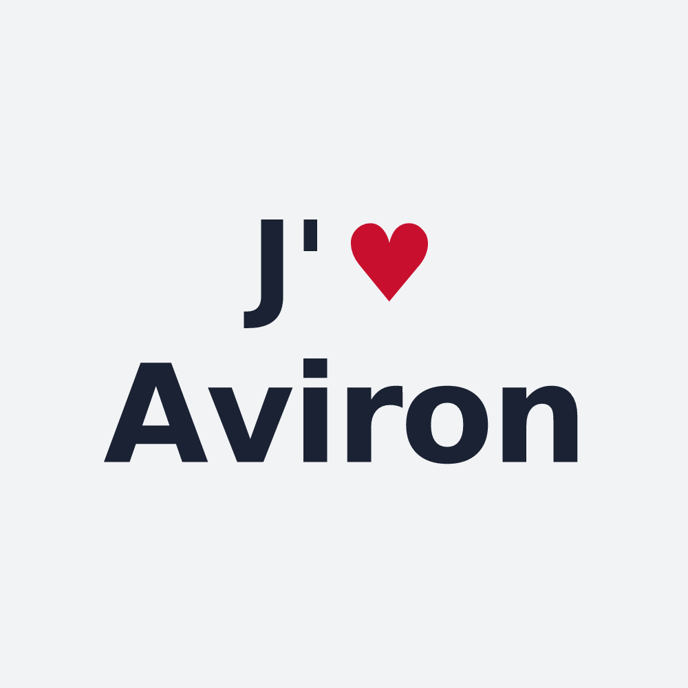 Poster personnalisé Aviron — design J'aime Aviron