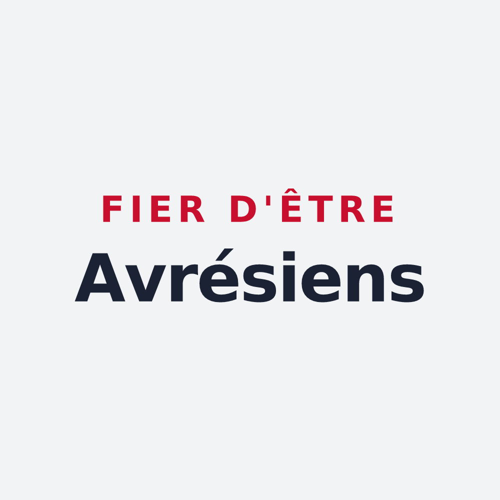 Poster « Fier d'être Avrésiens » — design pour Avrée
