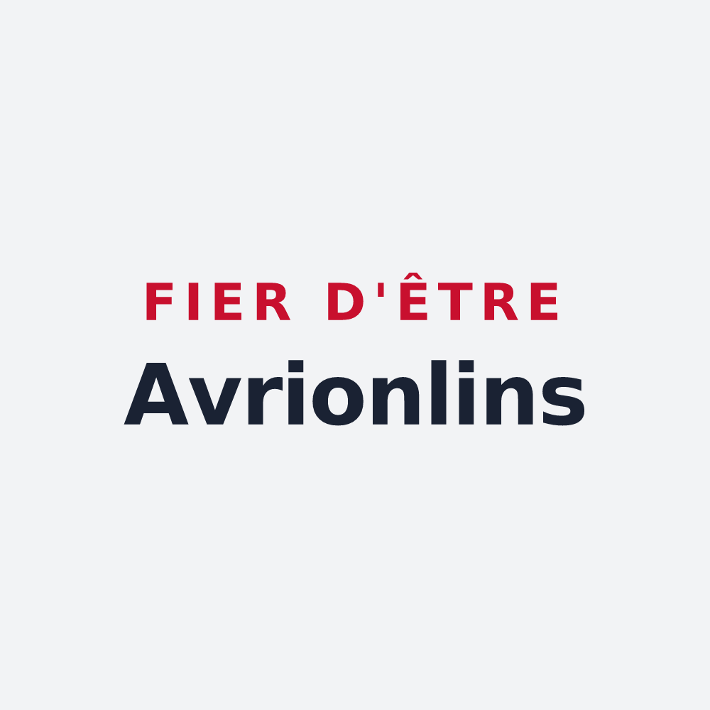 Poster « Fier d'être Avrionlins » — design pour Avrieux