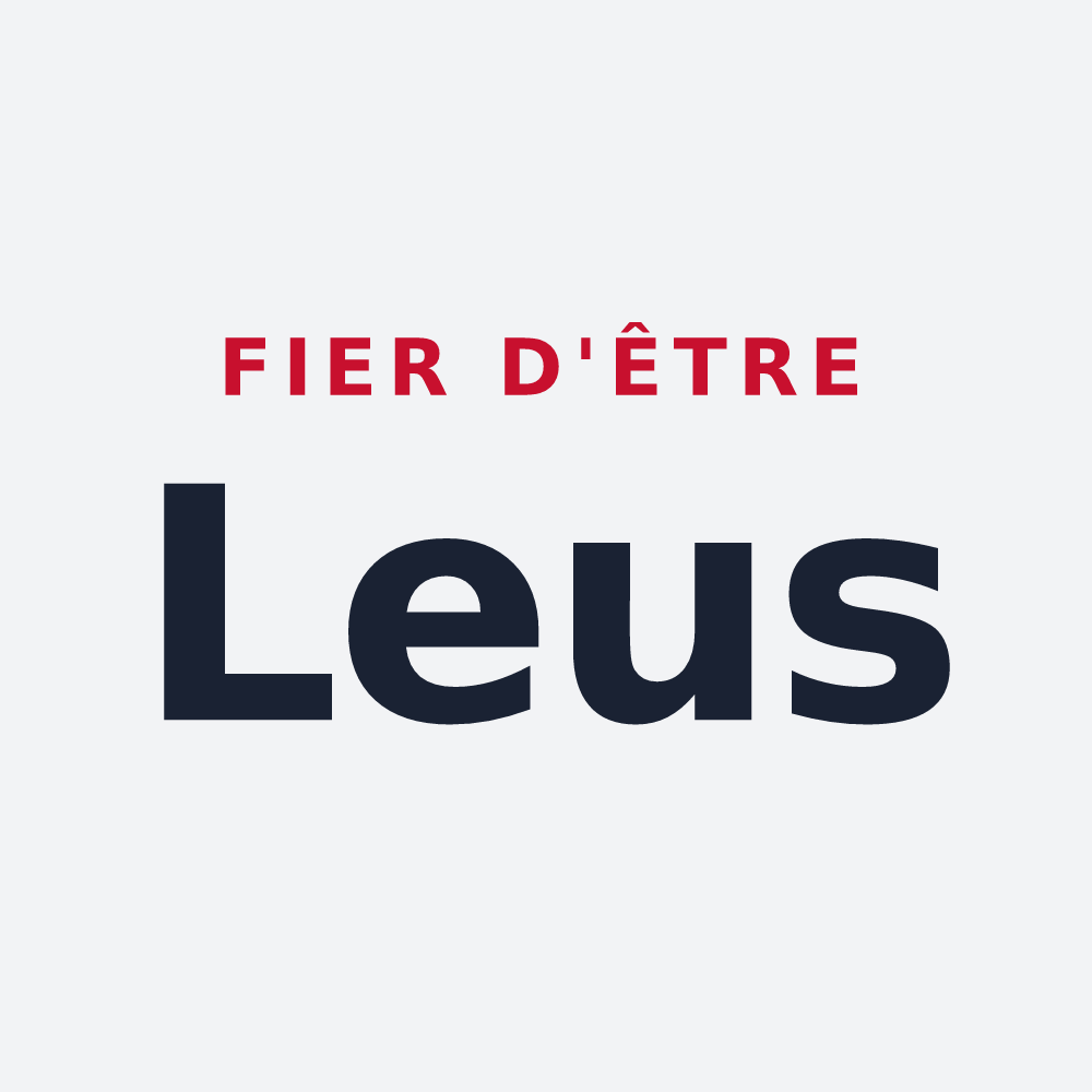 Poster « Fier d'être Leus » — design pour Awoingt