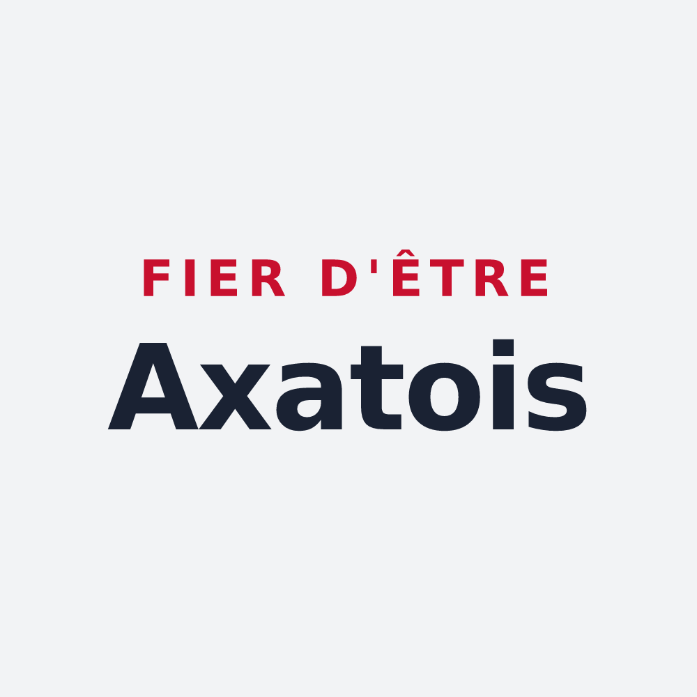 Poster « Fier d'être Axatois » — design pour Axat
