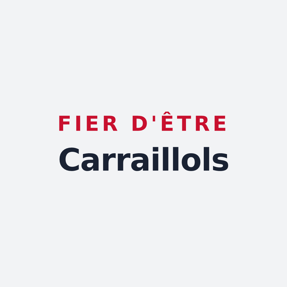Poster « Fier d'être Carraillols » — design pour Ayguatébia-Talau