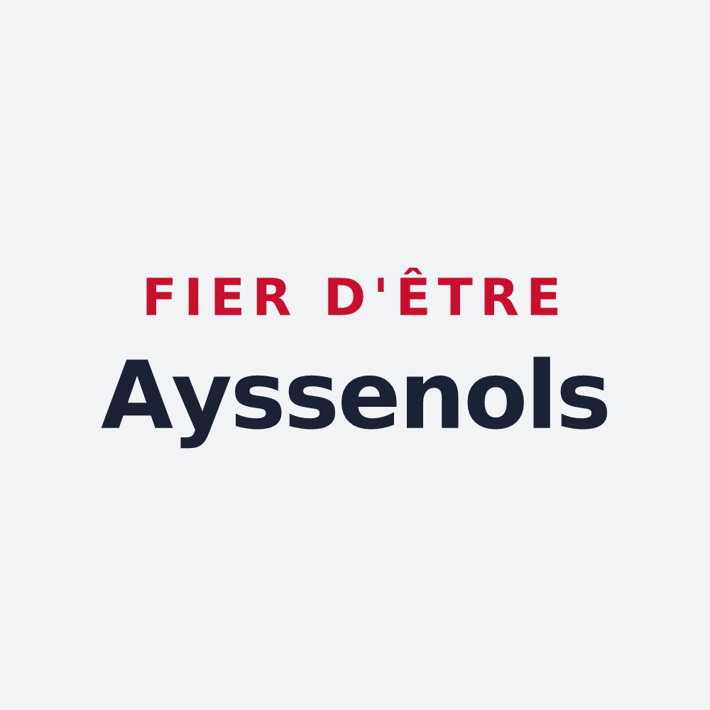 Poster « Fier d'être Ayssenols » — design pour Ayssènes