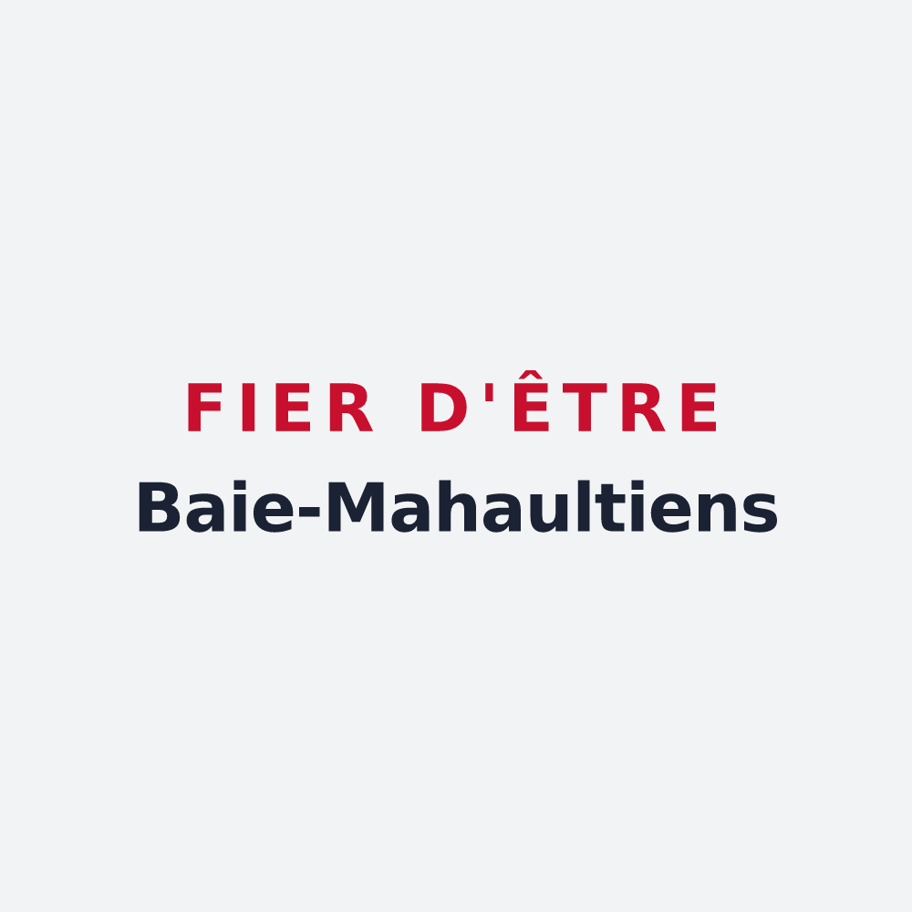 Poster « Fier d'être Baie-Mahaultiens » — design pour Baie-Mahault