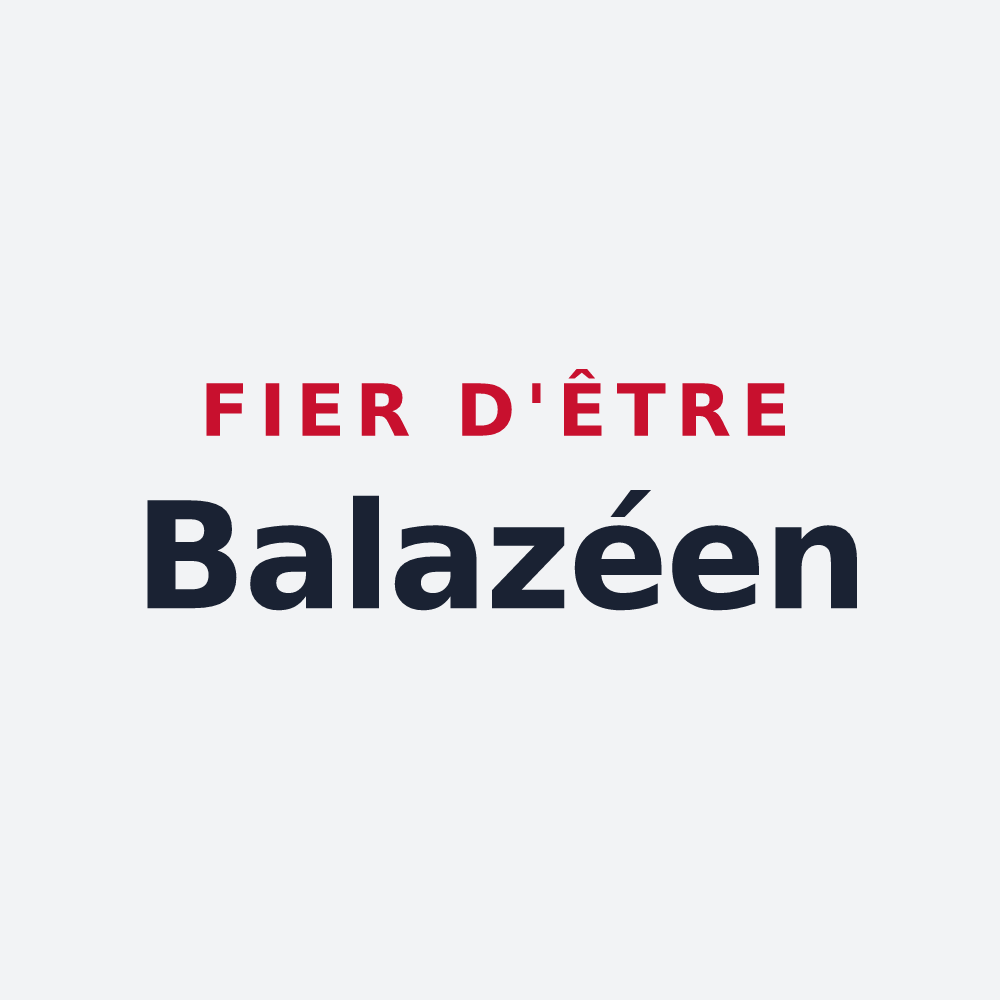 Poster « Fier d'être Balazéen » — design pour Balazé