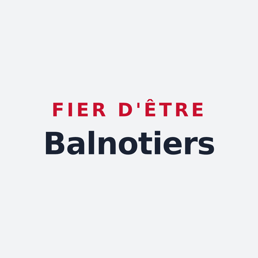 Poster « Fier d'être Balnotiers » — design pour Balnot-sur-Laignes