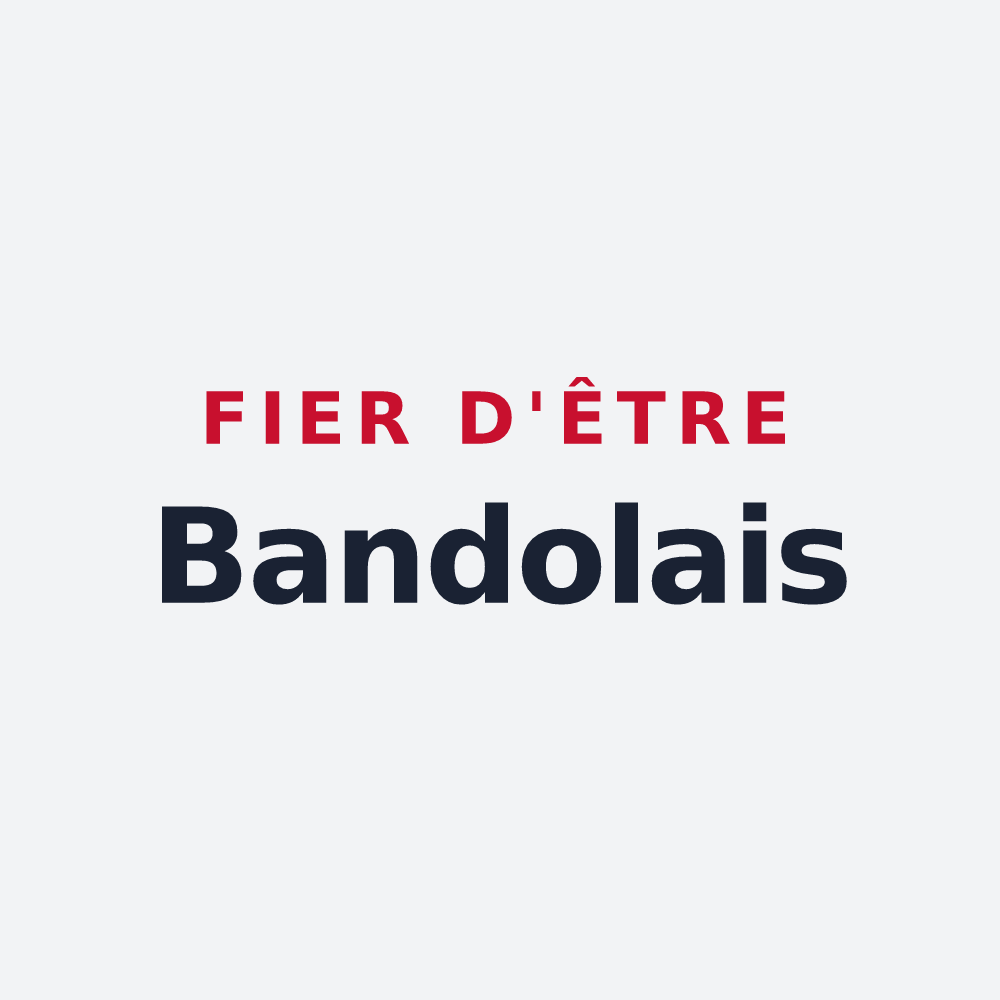 Poster « Fier d'être Bandolais » — design pour Bandol