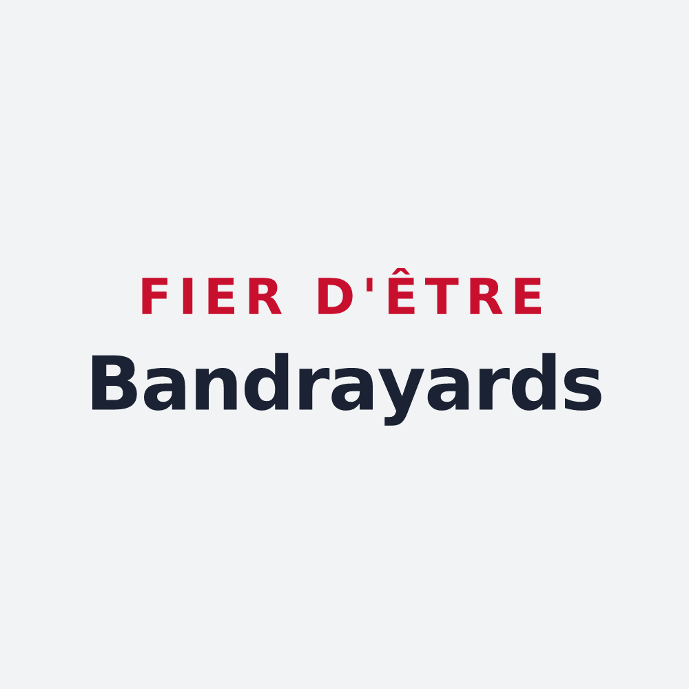 Poster « Fier d'être Bandrayards » — design pour Bannans