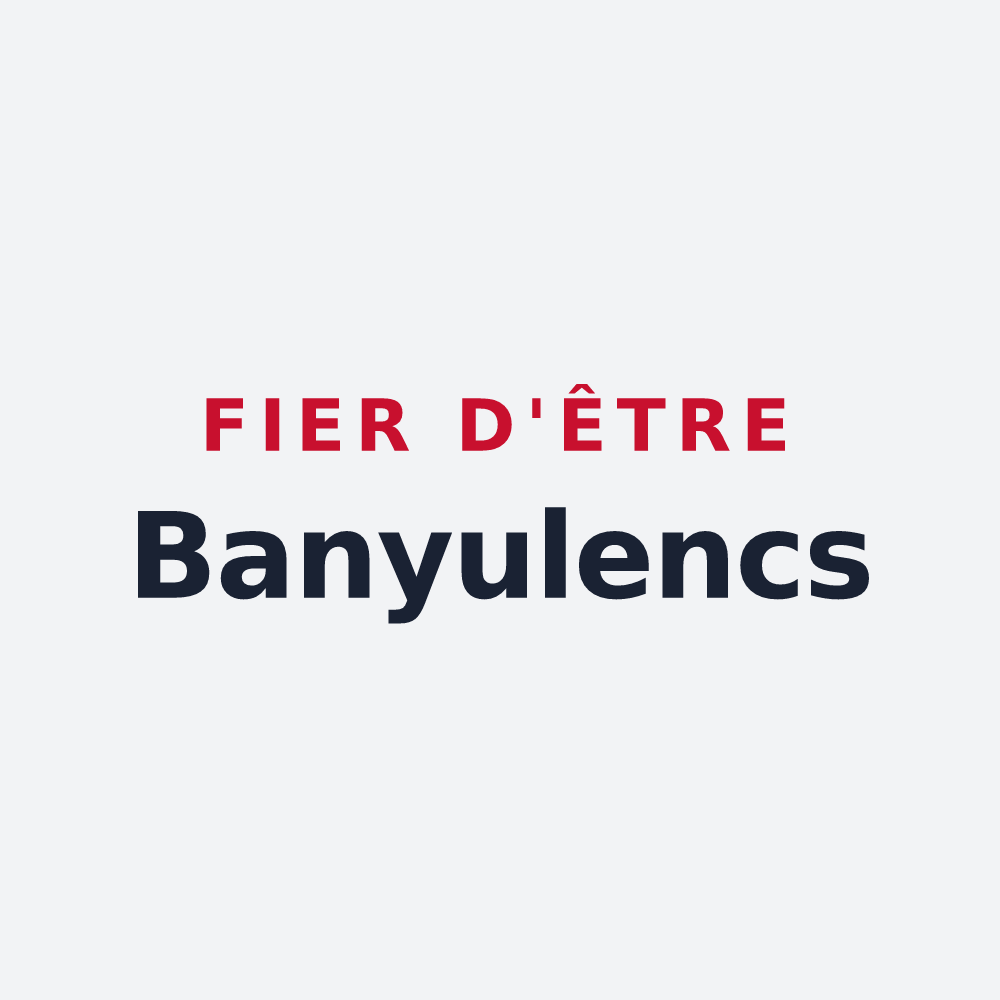 Poster « Fier d'être Banyulencs » — design pour Banyuls-sur-Mer