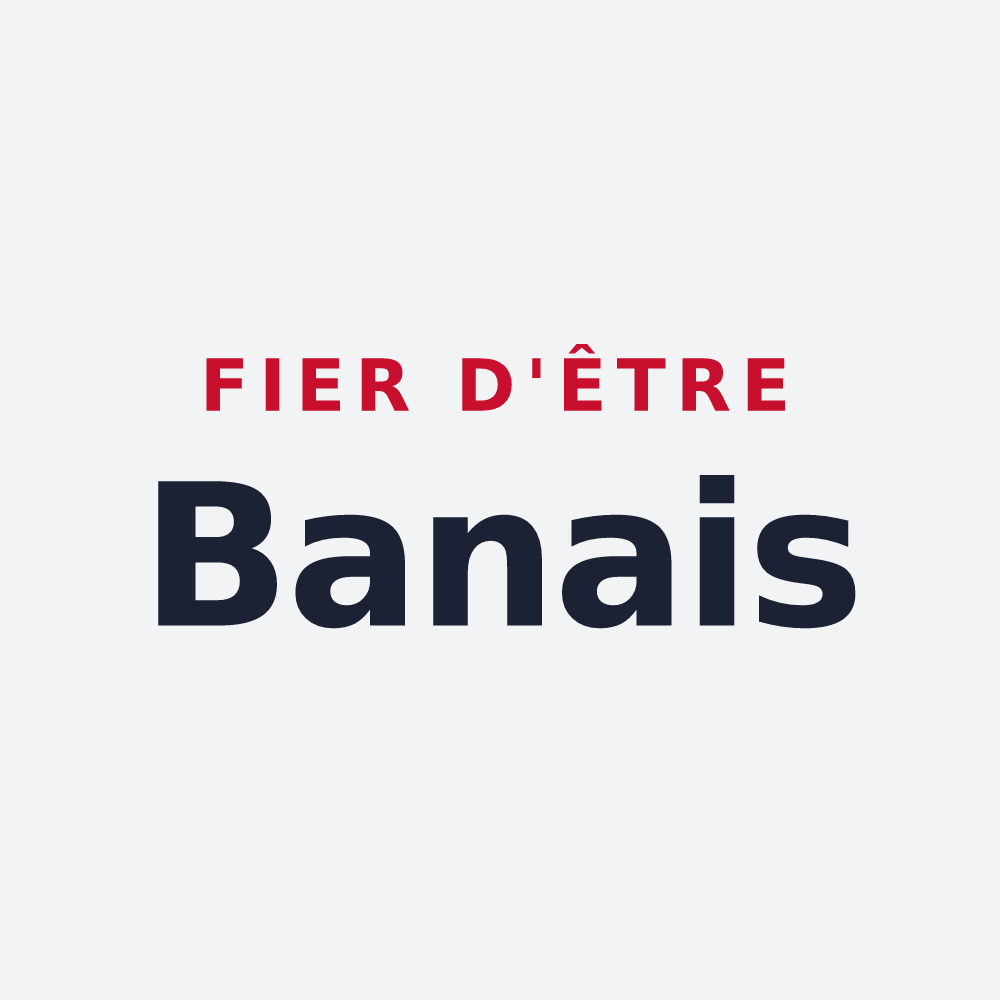 Poster « Fier d'être Banais » — design pour Baons-le-Comte